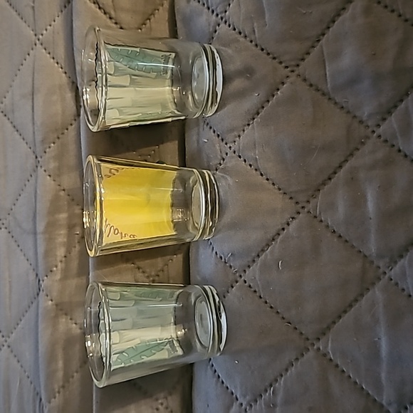 Set of 3 Hawaiian Themed 3D Shotglasses Hawaii Hibiscus and Two Tiki Head 🌺 - Picture 2 of 4